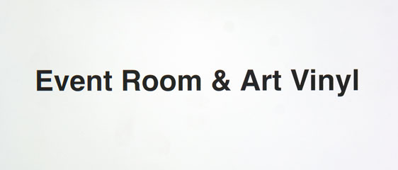 Event Room & Art Vinyl