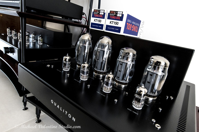 Audio Hungary P200 Power Amplifier with new TUNG-SOL KT150 tubes being fitted