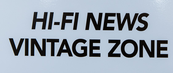 HI-FI News Vintage Zone