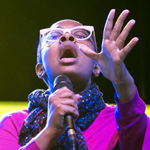 CÃ©cile McLorin Salvant @ the Love Supreme Jazz Festival 2016 (click to go to her page)