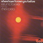return to forever featuring Chick Corea - where have I known you before