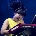 Hiromi @ the Love Supreme Jazz Festival 2024 (click to go to her page)