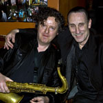 Peter King & Julian Siegal in Saxophone Summit @ the 606 Club in 2008 (click to go to this page)