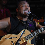 George Benson with Al Jarreau (Click to go to their page)