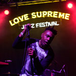 Omar @ the Love Supreme Jazz Festival, 2015 (click to go to his page)