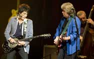 Ronnie Wood and Mick Taylor