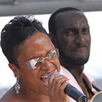 Ronald 'Boo' Hinkson &Tracy Hamlin @ Pigeon Island (click to go to their page)