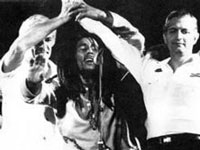 Michael Manley, Bob Marley & Edward Seaga