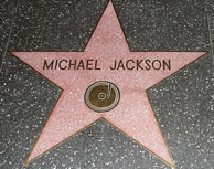 Michael Jackson's star