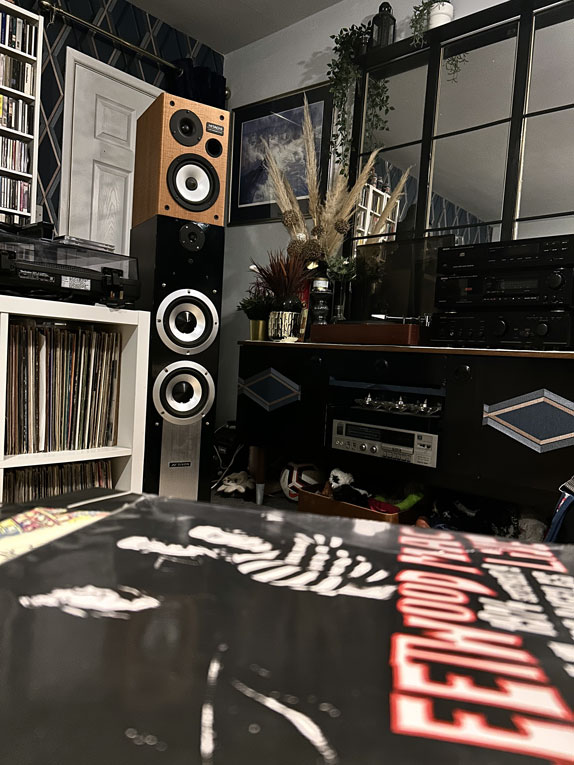 Eli Mayne hi-fi system