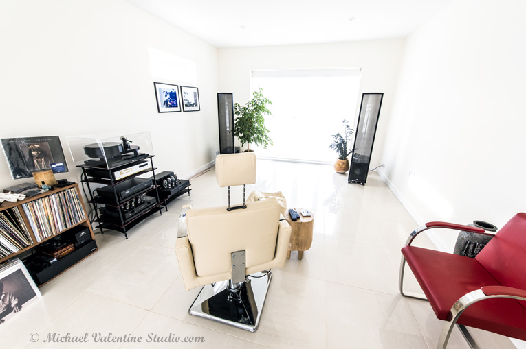 Michael Valentine Studio New Listening Room 2023 - present