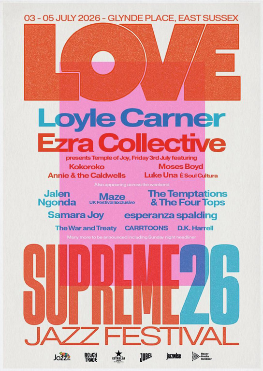 Love Supreme Jazz Festival 2026...